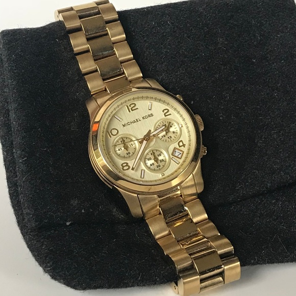 Michael Kors gold watch main image 4